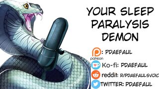[M4F] Erotic Audio: Your Paralysis Demon