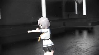 【MMD】Hamakaze - Girls【R-18】
