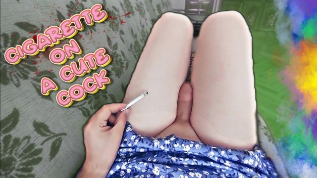 Cute Cock Between Two Cute Legs Pre-Cumming Masturbating