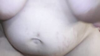 My BBW Femdom wife ride on my cock until i cum inside her fertile pussy