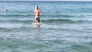 A STRANGER CAME TO ME IN A CABIN ON THE BEACH AND FUCKED THERE