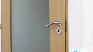 Skinny Teen Twink Aaron Fingers Himself While Jerking Off!
