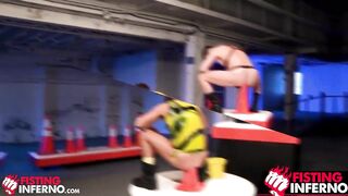 FistingInferno - A Double Fisting Phenomenon For Bitch Boy Wrex Wylde