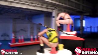 FistingInferno - Wrex Wylde Double Fisting Daddy And His Dom