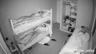 Voyeur bedroom jerk off