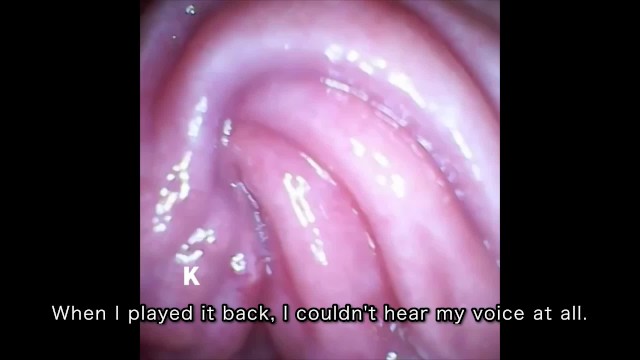 [Vaginal wall video] I took a picture of the vaginal wall with a small vibrator with a camera that w