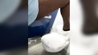 Public Bathroom squirt