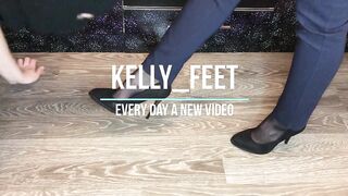 black nylon and high heels mistress domination smell shoes and foot