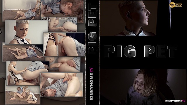 PIG PET (2022, Horror film) - Femdom pegging with fisting,prostate milking and fisting self cum