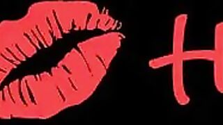 Three ruined orgasms and cleaning up a mess. Sub eat his own cum from Miss Hot Lips panties