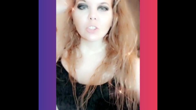 Pussy flashing on a Snapchat filter