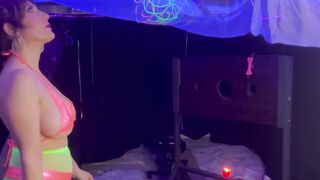 Tattooed MILF & PAWG Alien BDSM Teasing Alien COSPLAY starring Melody Mynx & Vibe Ryder