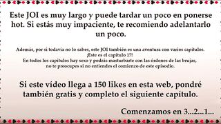 Las brujas del sexo. Brujita timida ama el anal. JOI COMPLETO en español.
