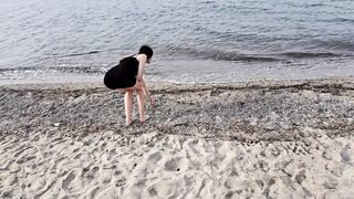 PUBLIC BLOWJOB AND SWALLOW ON UKRAINIAN BLACK SEA