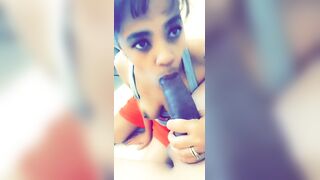 INDIAN VS BBC sucking dick , cumshot swallow