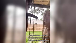 Throat goat gets face fucked and makes him nut quick IG: summer_bunniee