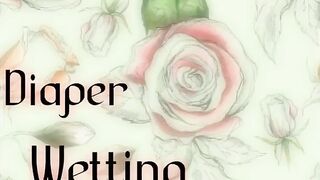 princess wetting/filling her diaper