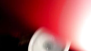 Cum whore to piss in your mouth over the toilet bowl and jerk off