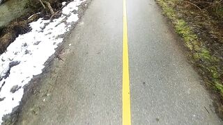 Naughty Girl Wets Panties in Public Goes Home Rewets and Plays in Pee