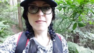 Public Nude Spray Piss With Butt Plug Masturbation