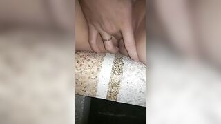 Making my wife squirt in public park