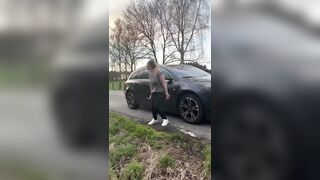 Public pissing