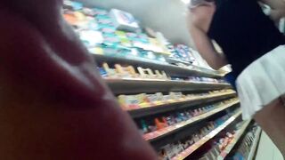 Bad luck - camera fell and broke while filming public upskirt