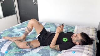 I get stuck in the washing machine and my stepbrother fucks me