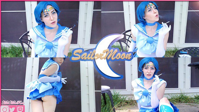 Sailor Mercury's Smoking JOI (SAILOR MOON)