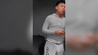 PUFFING WHILE WACTH BIG DICK PORN