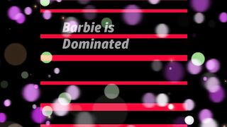 Barbie doll trampled and dominated by hard facesitting and grinding, then gets cumshot on her ass