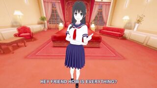 【SATEN RUIKO】【FUTANARI 3D】【KAZARI UIHARU】【SHORT ONLY DOGGYSTYLE POSE】【TO ARU NO RAILGUN】