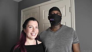 CUCK HUBBY WATCHES HIS WIFE CREAMPIED BY BLACK COCK! TWICE!