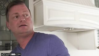 Swinger Slut Wife Begging To Fuck Husband's Black BBC Best Friend
