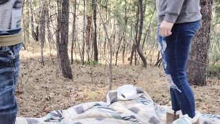 Little Whore Gets Fucked In The Woods!!!