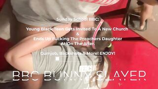Hung Black Teen Fucks The Preacher’s Daughter After Church! HARD BBW Backshots at the ALTER????