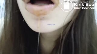 Digging for shit & eating