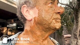 This White Cocksucker Eats Black Man's Shit