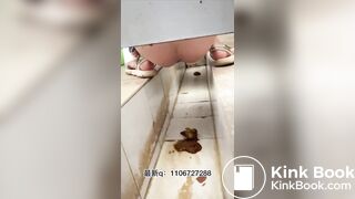 The Girl Defecated In The Dirty Toilet 36