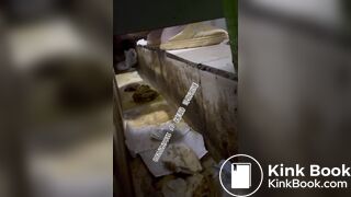 Beautiful women pooping in the toilet 22