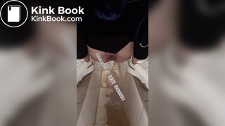 Beautiful women pooping in the toilet 28