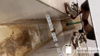 Beautiful women pooping in the toilet 29