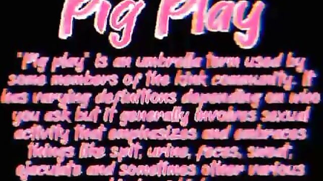 (2023) Pig Play (Low Quality Edition)