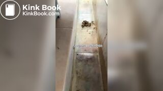 Beautiful women pooping in the toilet 42