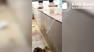 Beautiful women pooping in the toilet 42