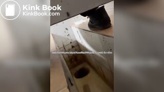 Beautiful women pooping in the toilet 60