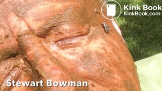 Black Man Feeds Cock & Shit Dinner to White American Fag Outdoors