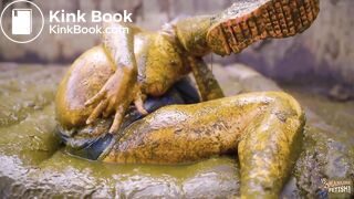 Diving in the manure pit full of cowshit