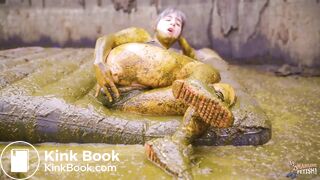 Diving in the manure pit full of cowshit