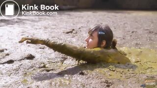 Diving in the manure pit full of cowshit